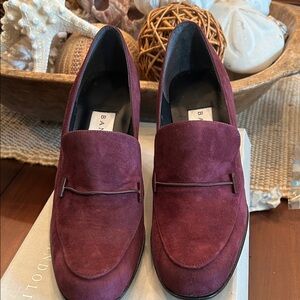 Bandolino Suede Heeled Loafers for Women